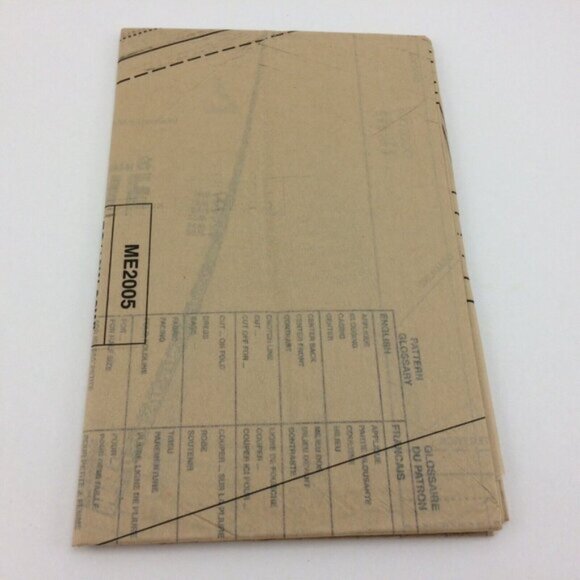 Know Me Womens Top and Pants Sewing Pattern ME2005 Uncut Aaronica Cole 16W-26W - Picture 8 of 9